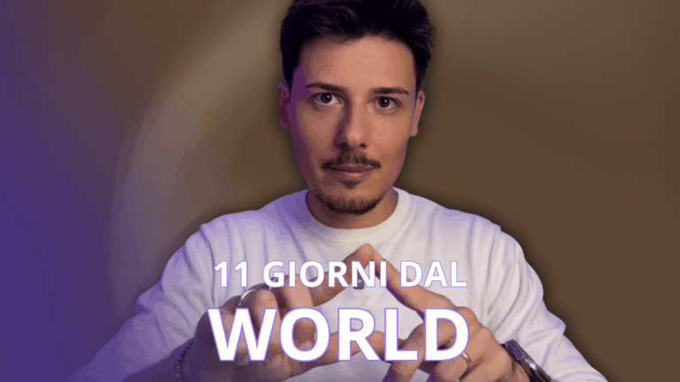 Scopri di più sull'articolo 11 giorni dal World